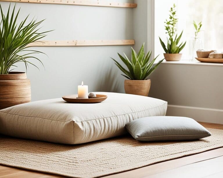 Hoe creëer je een kalmerende meditatieruimte thuis?