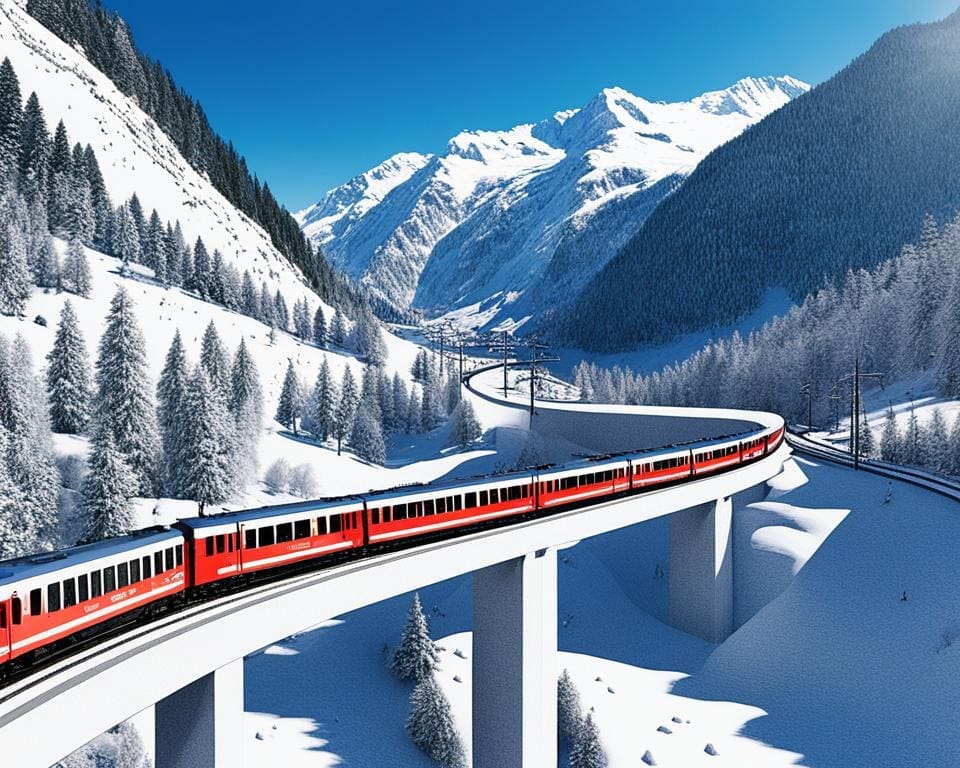 Trein Andermatt