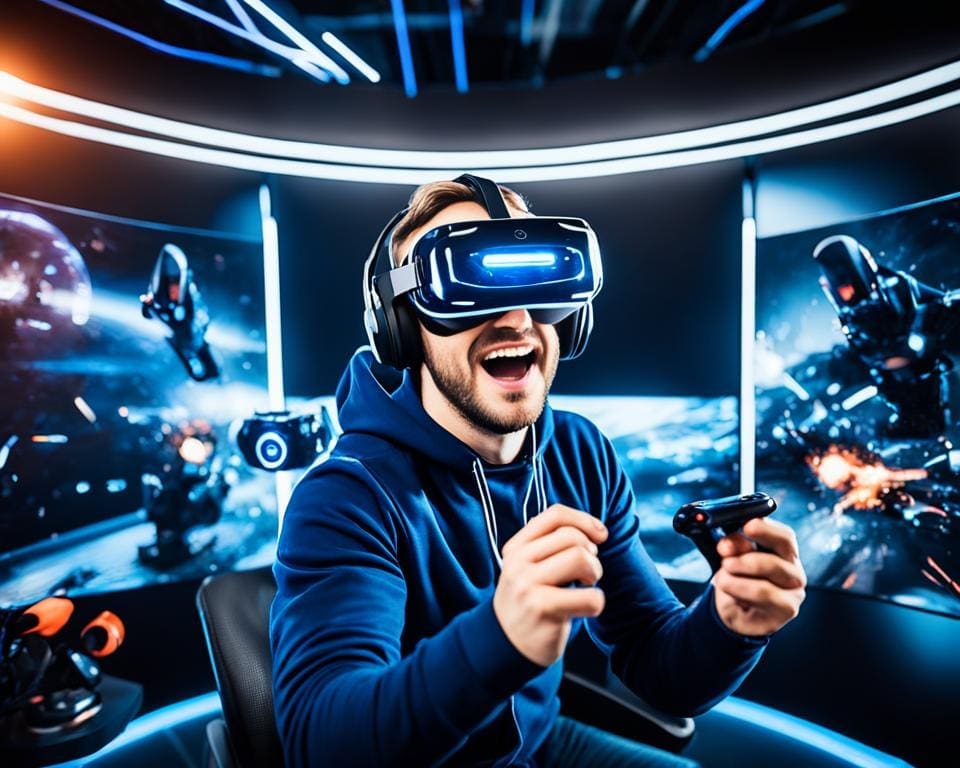 VR technologie in gaming industrie