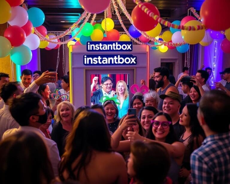 Breng plezier op je event met een photobooth van Instantbox