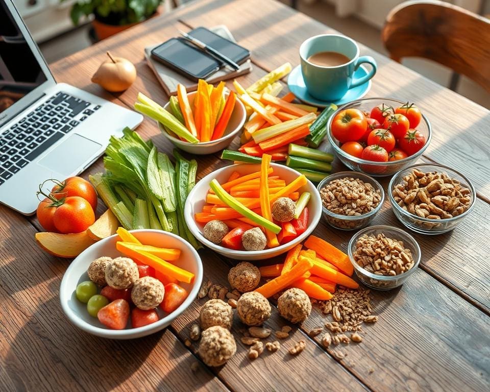 Gezonde snacks voor onderweg en op kantoor