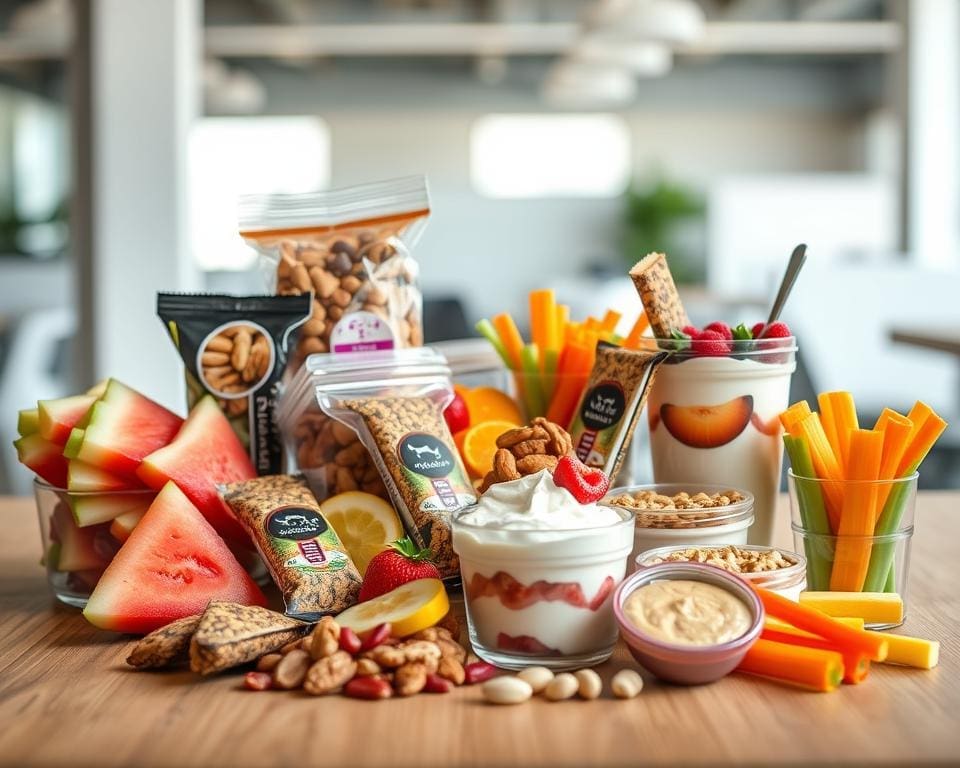 Gezonde snacks voor onderweg en tijdens drukke werkdagen