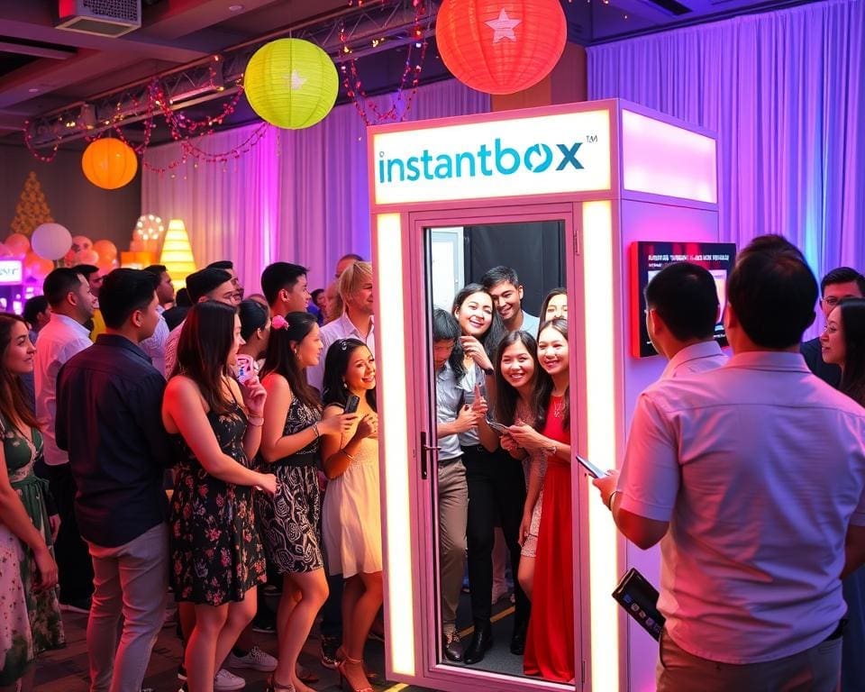 Instantbox photobooth verhuur