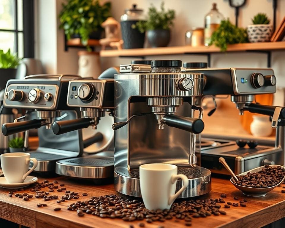 Kies de beste koffiemachines voor een perfecte espresso