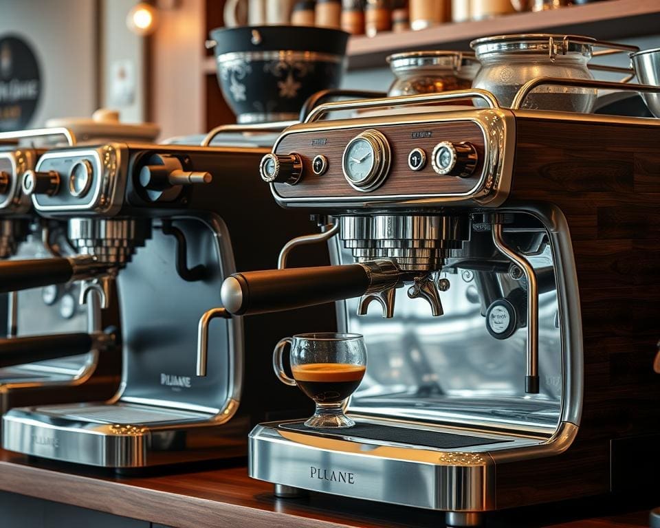 Luxe espressomachines voor koffieliefhebbers