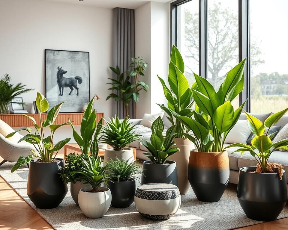 Moderne plantenbakken voor een groene touch in huis