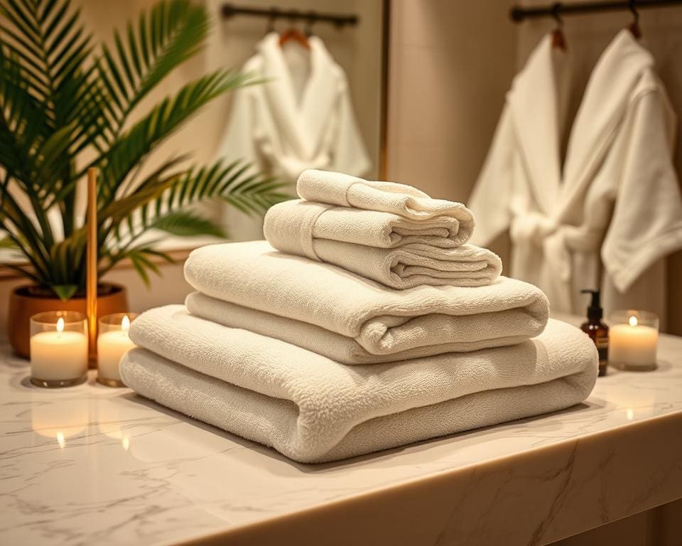 Luxe handdoekensets voor een spa-ervaring thuis