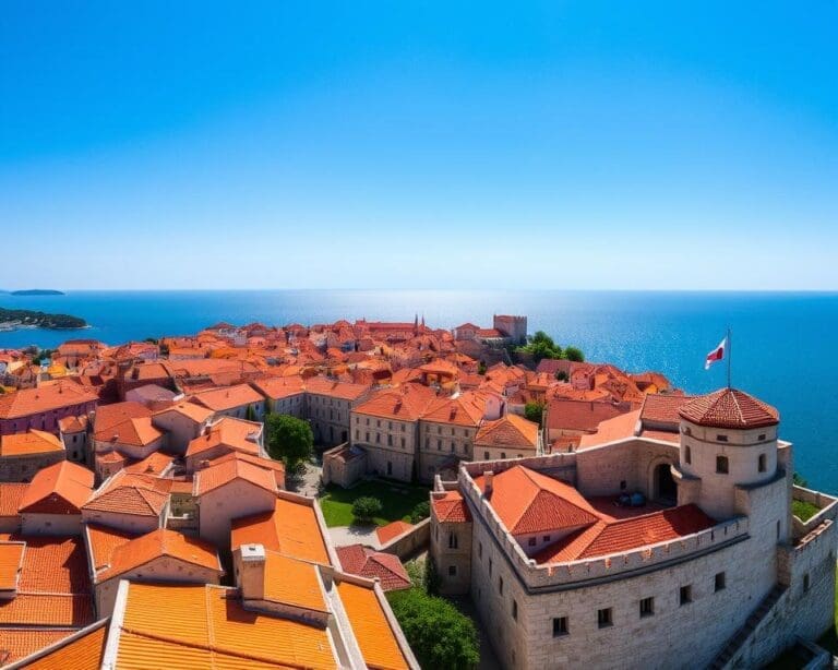 Bezienswaardigheden in de oude stadsmuren van Dubrovnik